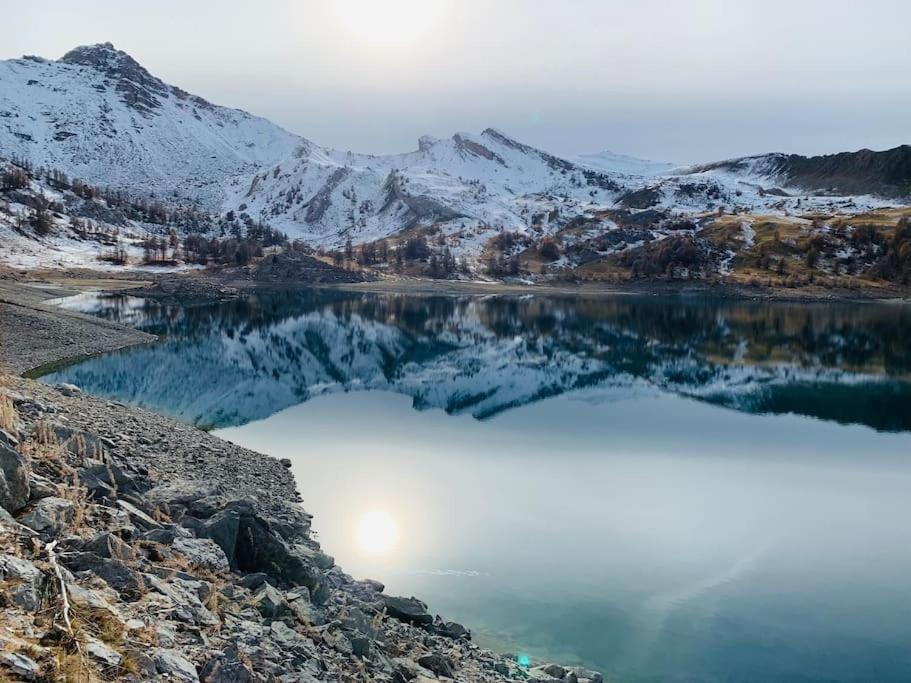 Studio De Charme Avec Vue Sur Le Val D'Allos, Parking Et Wifi Gratuit 외부 사진