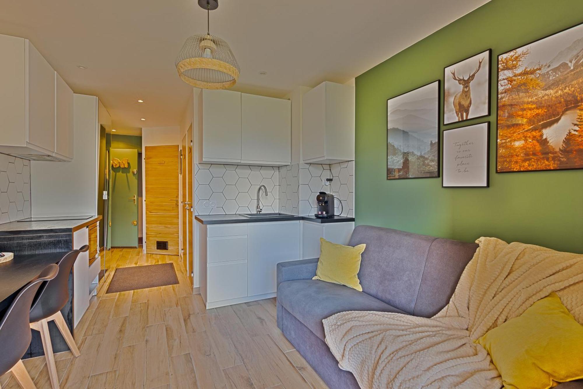 Studio De Charme Avec Vue Sur Le Val D'Allos, Parking Et Wifi Gratuit 외부 사진