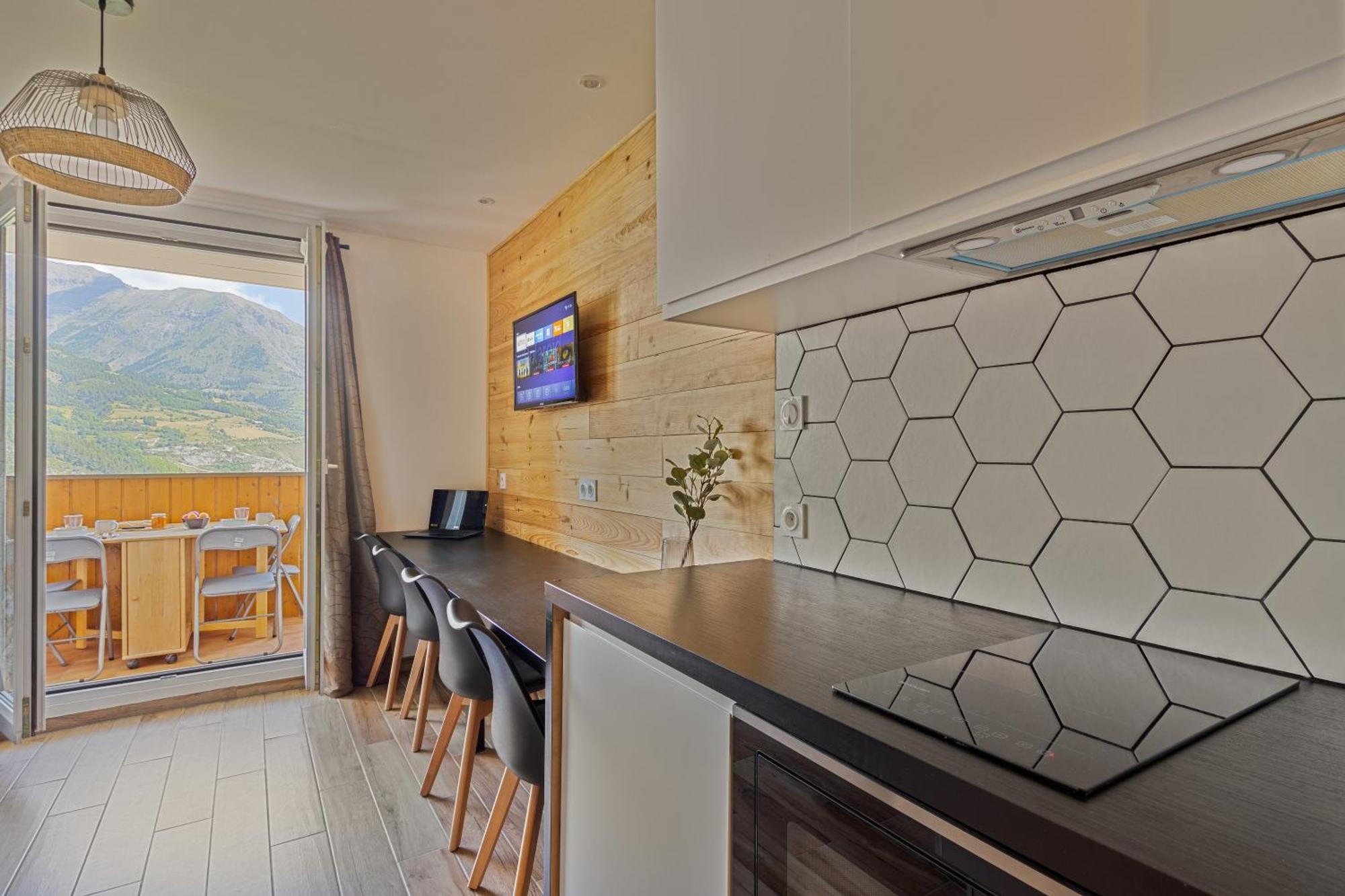 Studio De Charme Avec Vue Sur Le Val D'Allos, Parking Et Wifi Gratuit 외부 사진